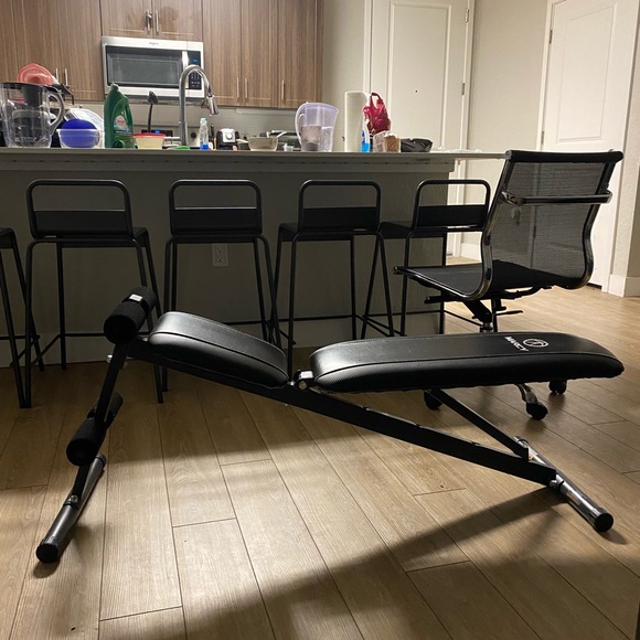 bench press foldable weight bench - Picture 3 of 5